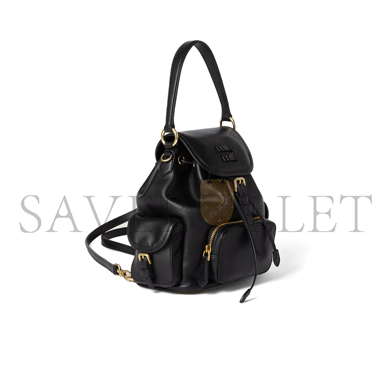 M1v M1v leather backpack 5bz043 (22*18*11.5cm)